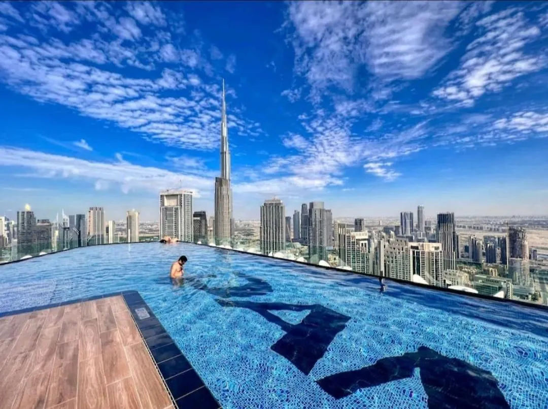 Stylish 2Br Apt In 5 Star Hotel With Burj Khalifa Views Dubai Apartment