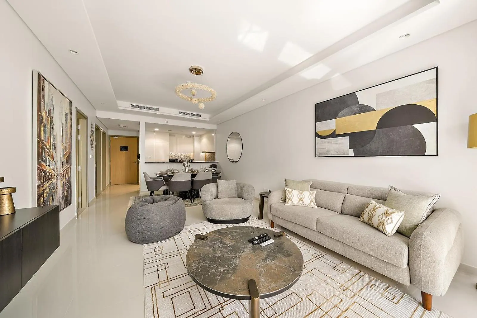 Stylish 2Br Apt In 5 Star Hotel With Burj Khalifa Views Dubai